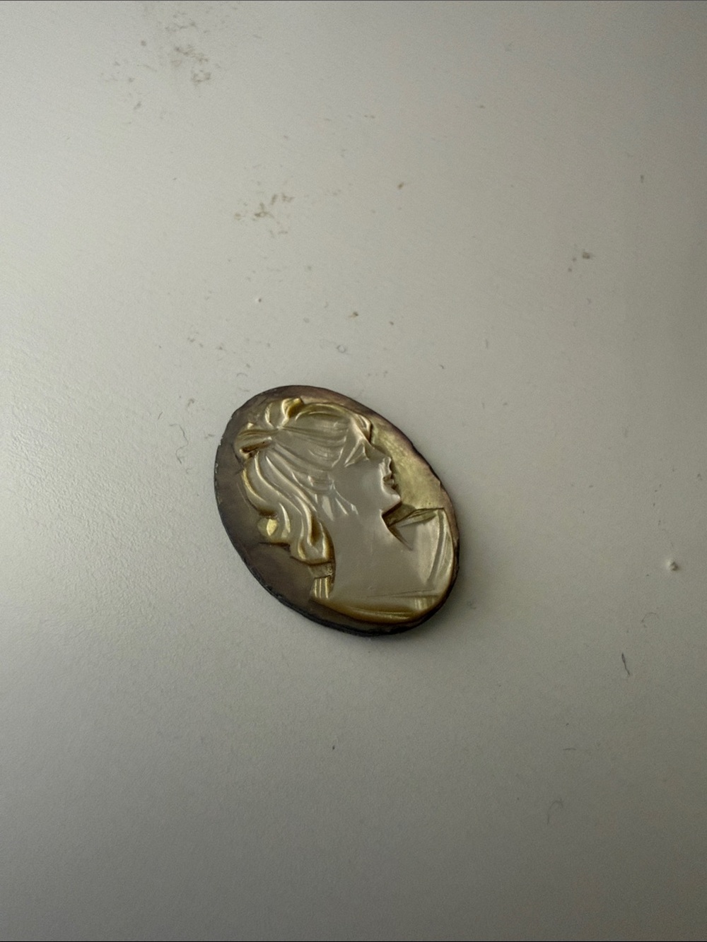 Vintage Mother of Pearl Cameo